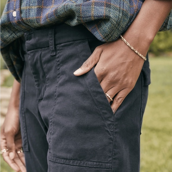 FRANK & EILEEN
Blackrock Utility Pant In Washed Black - Picture 2 of 10